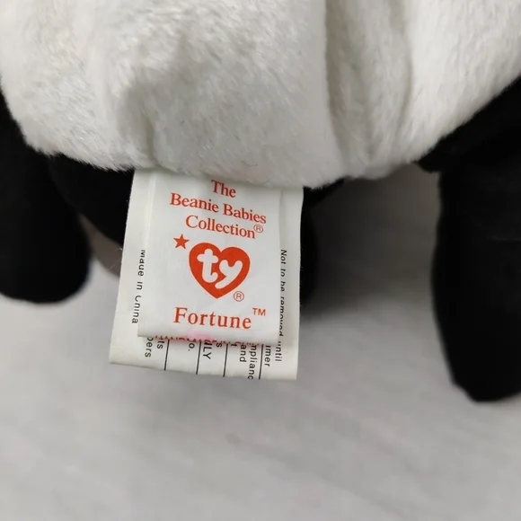 TY Beanie RARE original baby Fortune panda bear - Picture 4 of 7